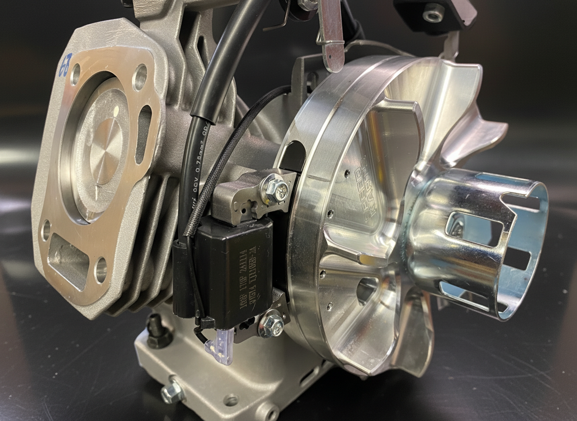 AKRA NKA Short block assembly with cam flywheel and coil