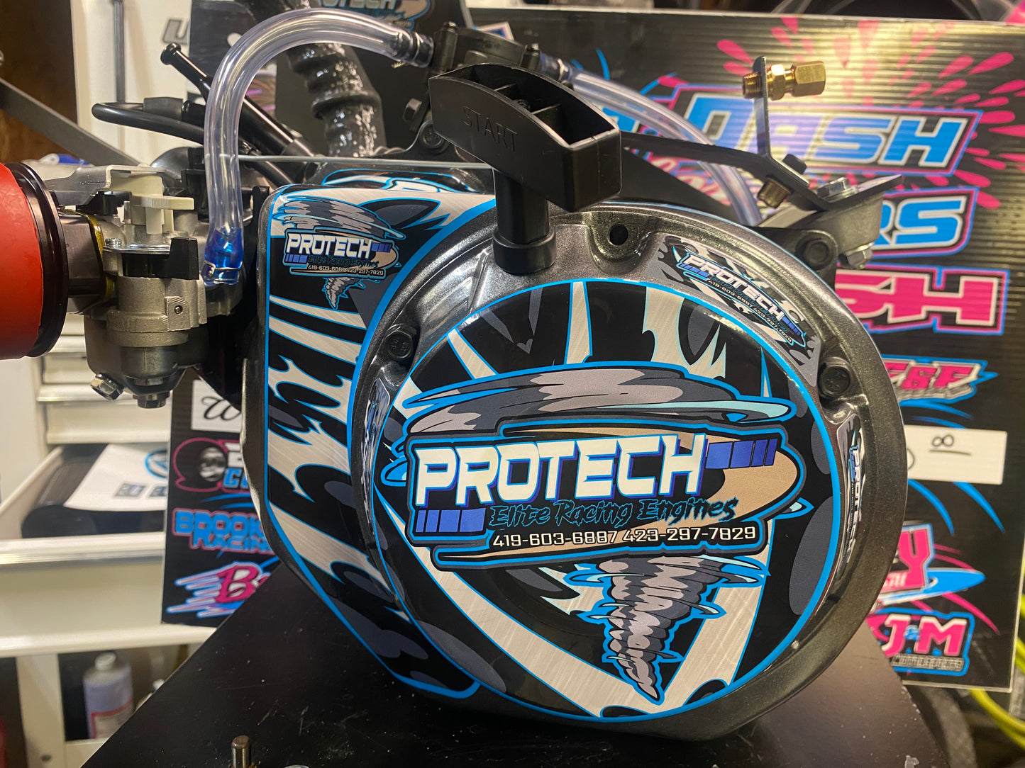 AKRA/ NKA Jr 1 race ready engine