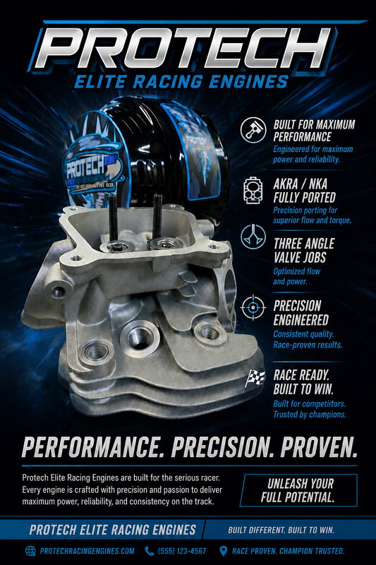 Protech elite racing engines BP outlaw head