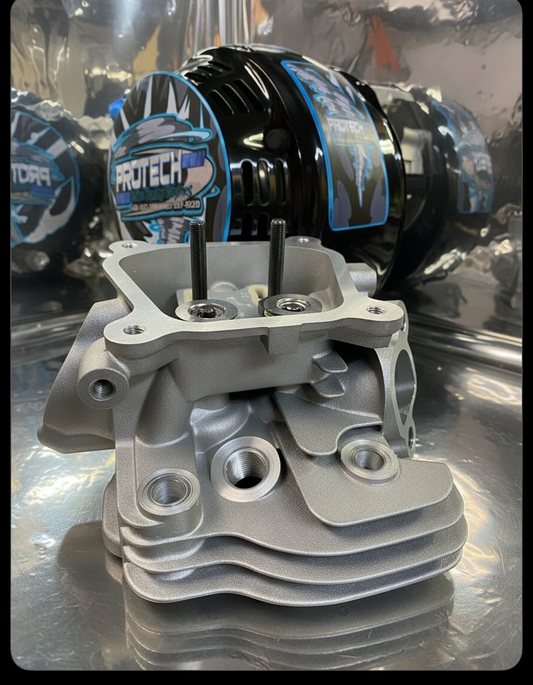 2025 Complete head assembly ported AKRA NKA 3 angle valve job