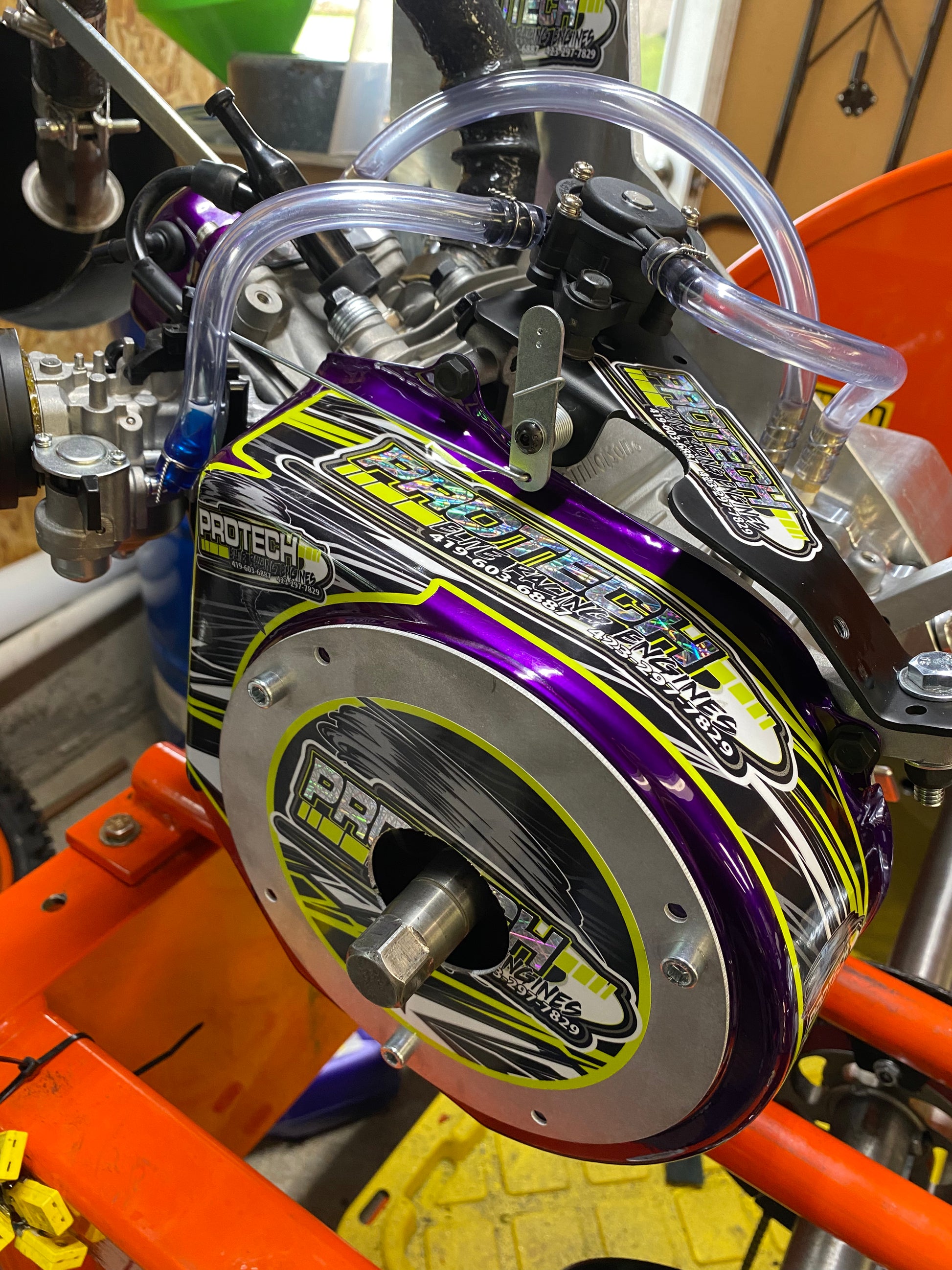 Akra NKA Stock appearing race, ready, methanol engine